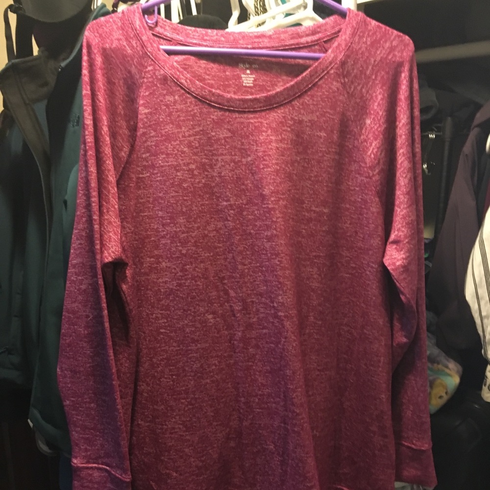 Pink Stretchy Shirt
